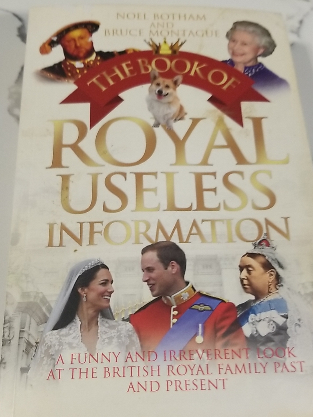 The Book of Royal Useless Information Softcover Book